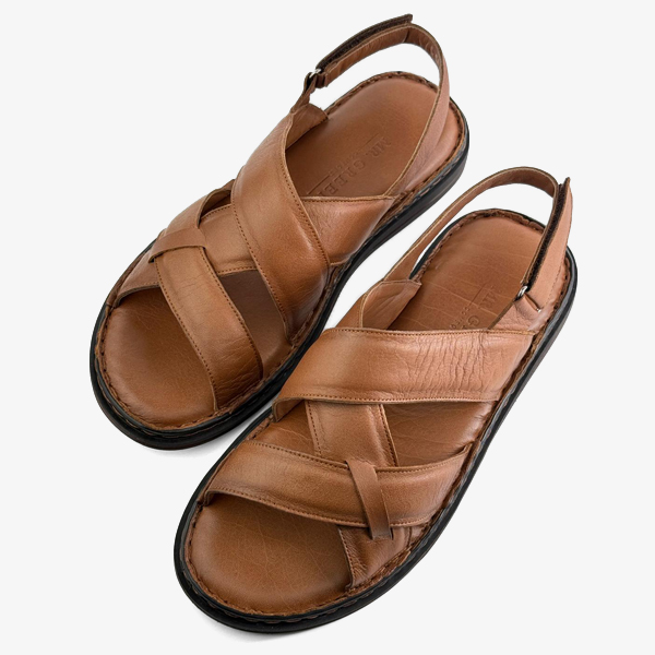 Muške kožne sandale - Slika 4